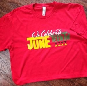JUNETEENTH Crop tshirt